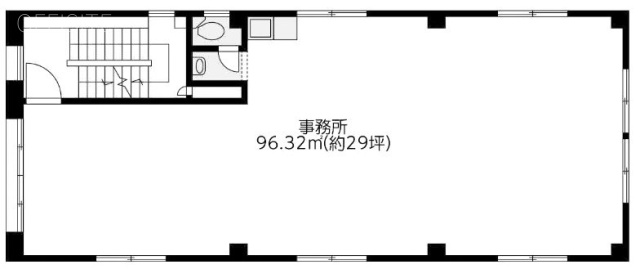 下落合サンプロビル2F 間取り図