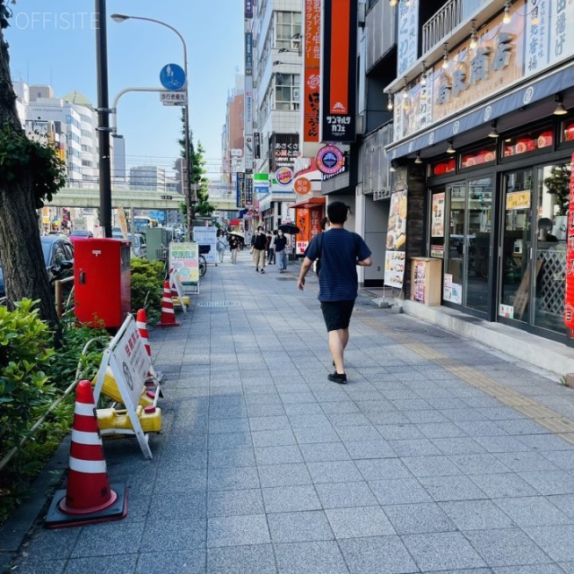 光雲堂ビル ビル前面道路