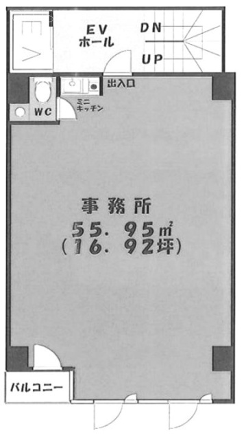 野呂瀬ビル4F 間取り図