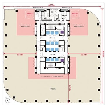 ワテラスタワー南東 間取り図