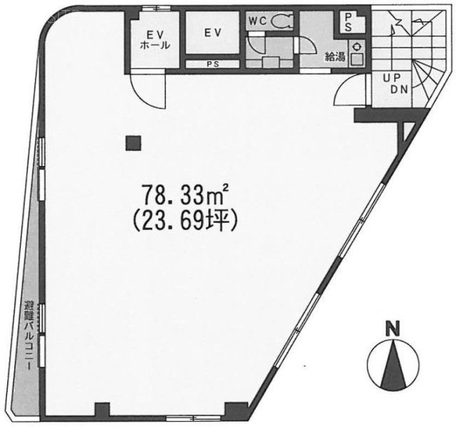 坂本ビル3F 間取り図