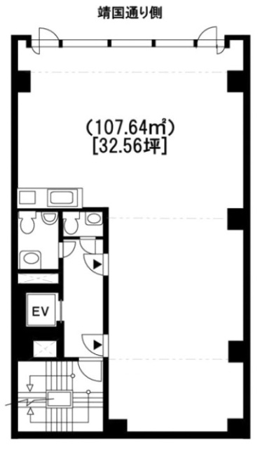近清堂ビル4F 間取り図