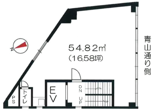 第一真砂ビル3F 間取り図