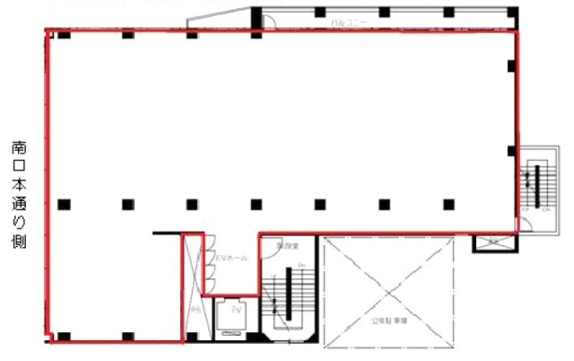 サンシャイン・タヒチ4F 間取り図