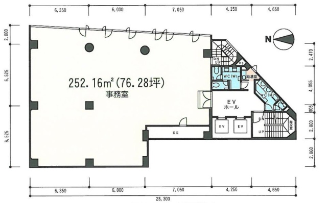 KDX秋葉原ビルB1F 間取り図