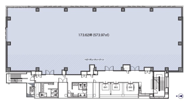 ヒューリック錦糸町コラボツリー6F 間取り図