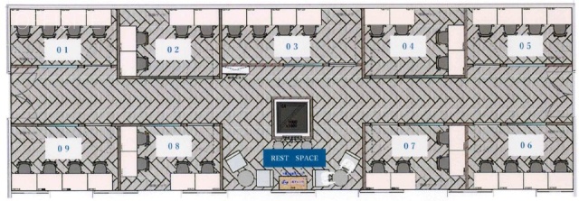 EXPRESS WORK-Office(丸の内中央ビル11F)04 間取り図