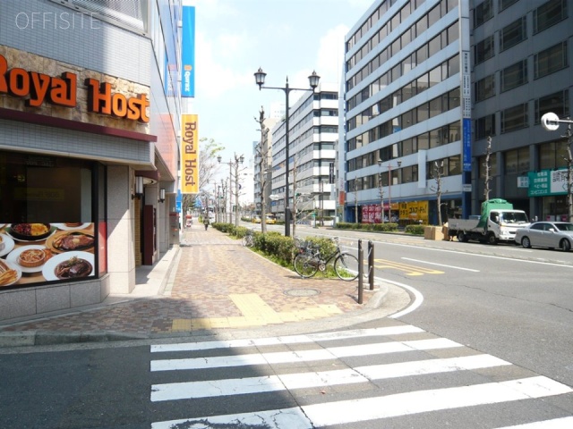 明治屋尾上町ビル ビル前面道路