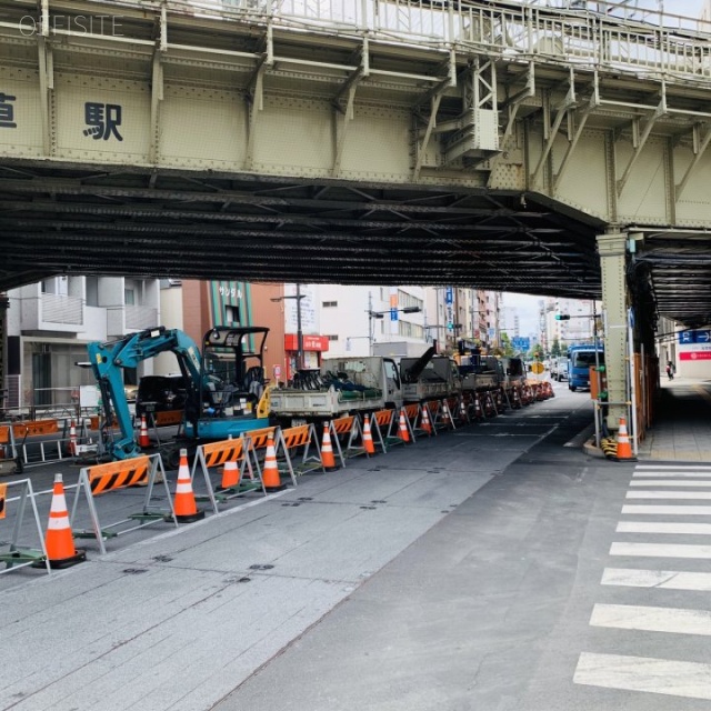 LASPACIO浅草スカイビューレジデンス ビル前面道路