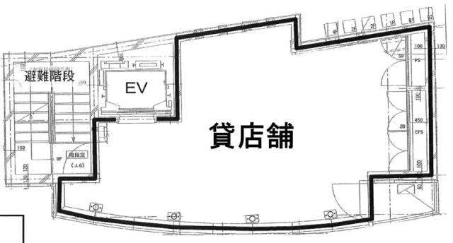 CREA道玄坂ビル4F 間取り図