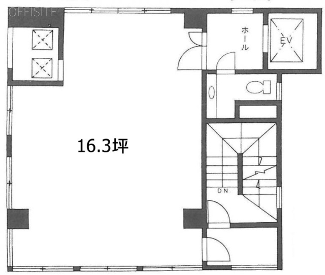 大倉ビル7F 間取り図