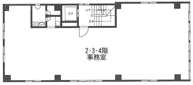 成瀬ビル1F 間取り図