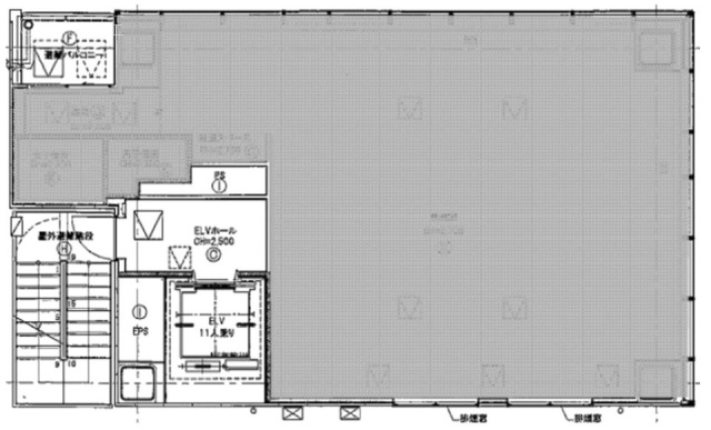 河北新報ビル7F 間取り図