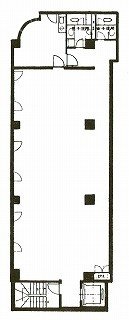 イマダ5号館ビル1F 間取り図