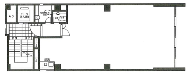 NBC西新橋ビル4F 間取り図