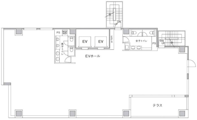 クロスシー東日本橋3F 間取り図