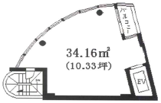 渋谷ランドビル1F 間取り図