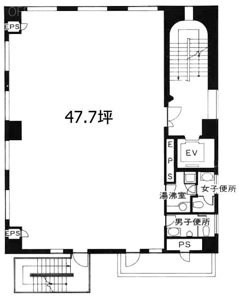 エスビル3F 間取り図