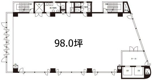 陸王西池袋ビル4F 間取り図