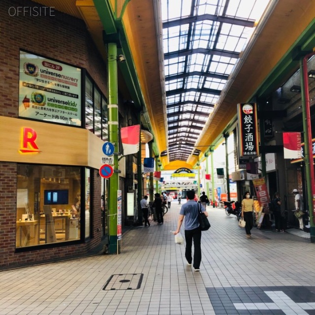 三喜屋ビル ビル前面道路