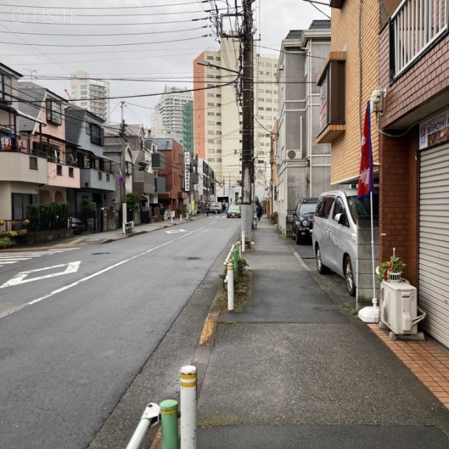 サンハイツ新板橋ビル 前面道路