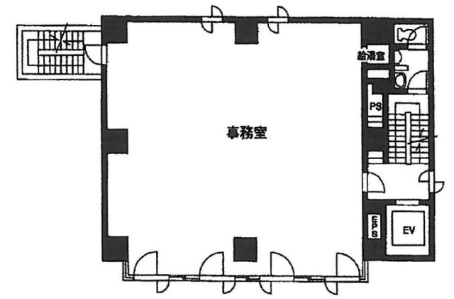 三信ビル6F 間取り図