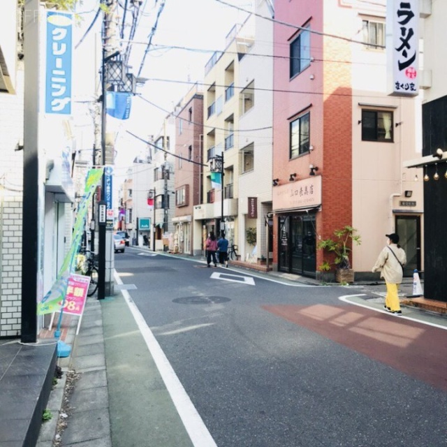 祐天寺ビル ビル前面道路