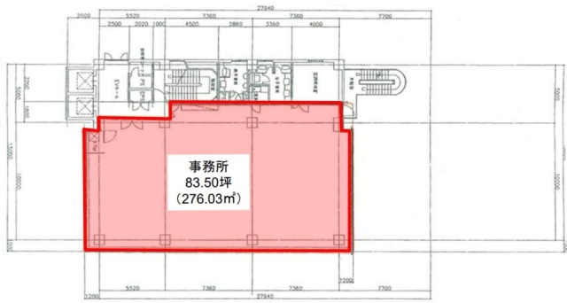 中目黒GS第1ビル9F 間取り図