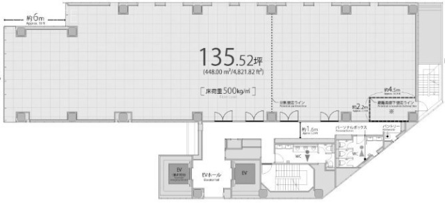 住友不動産芝大門二丁目ビル14F 間取り図