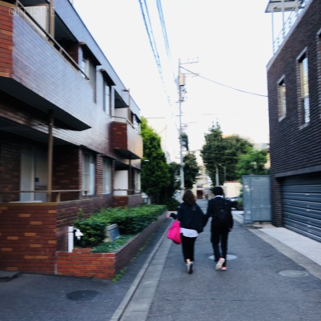 サン南青山 ビル前面道路