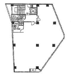 新宿カノウビル4F 間取り図