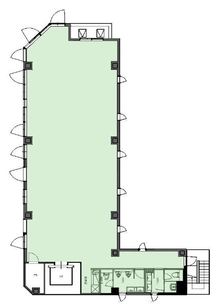 医事新報水道橋ビル2F 間取り図