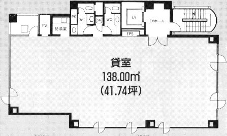 住友不動産両国ビル別館ビル3F 間取り図