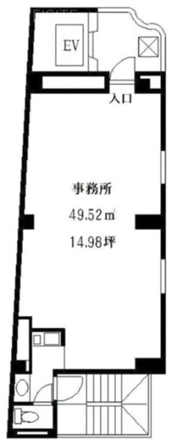 みすじ313ビル3F 間取り図