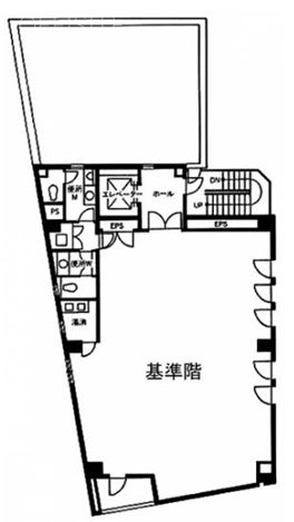 笹塚グリーンライフビル1F 間取り図