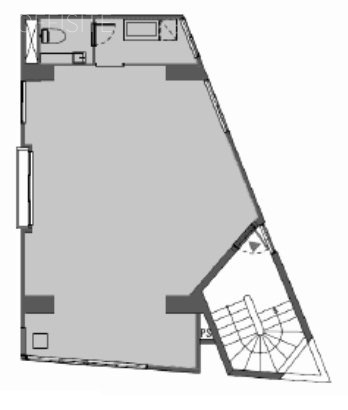池尻大橋SQUAREビル1F 間取り図