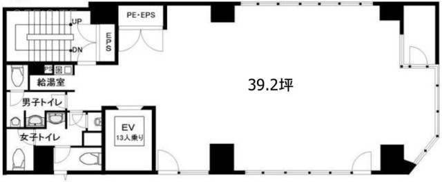 NBアネックスビル7F 間取り図