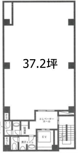 銀座堀ビル5F 間取り図