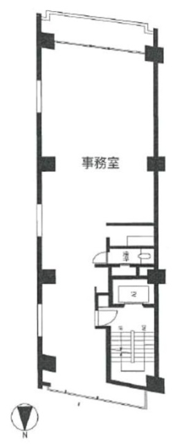 オオノヤビル4F 間取り図