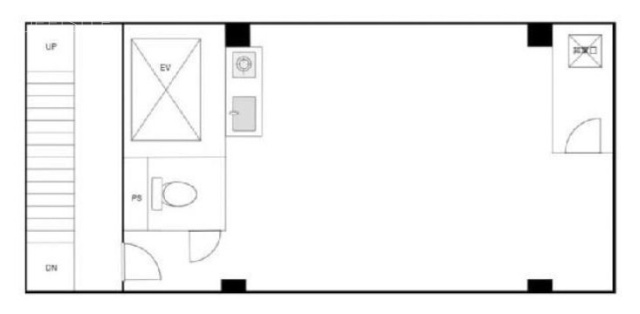 近江ビル2F 間取り図