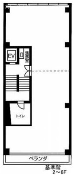 田中ビル4F 間取り図