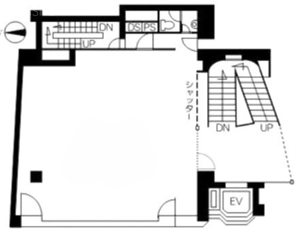 プラザUビル2F 間取り図