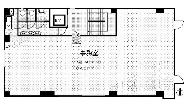 MITAビル3F 間取り図