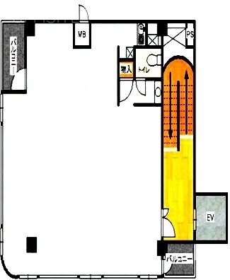 三慶ビル303 間取り図