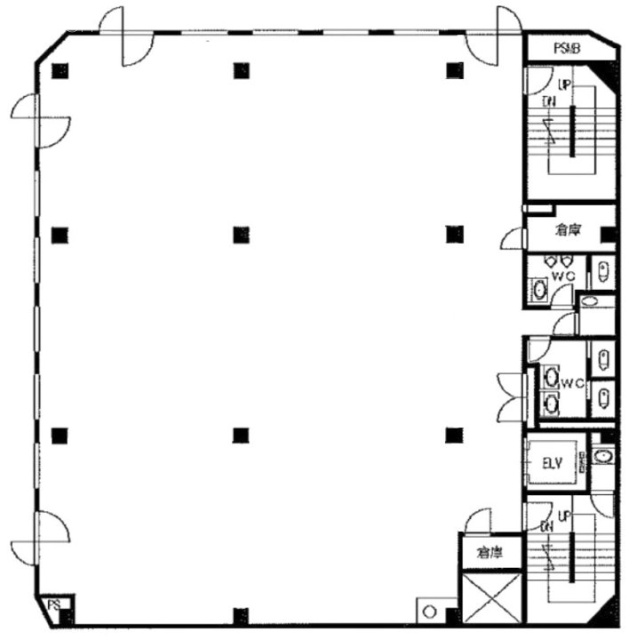 佐藤ビル4F 間取り図