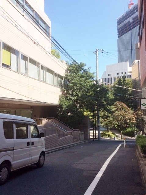 赤坂シャレーⅡ ビル周辺道路
