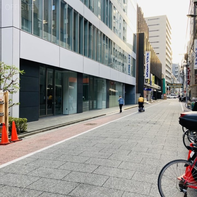 斉丸日本橋横山町ビル ビル前面道路