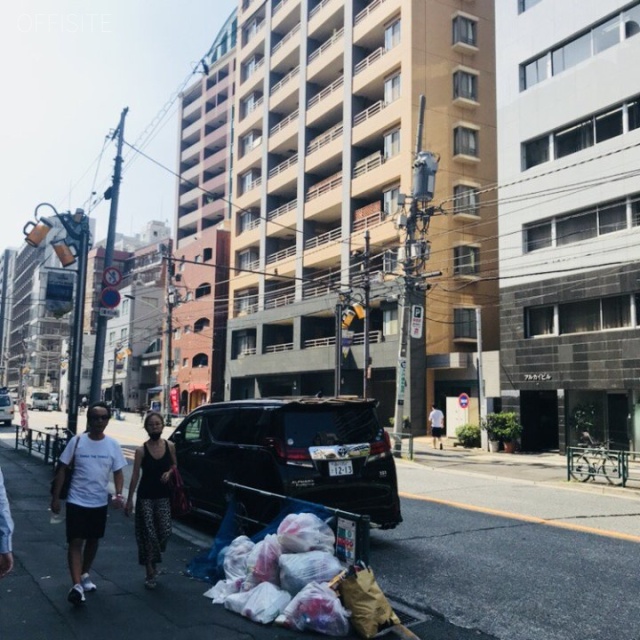 S:vort恵比寿 ビル前面道路