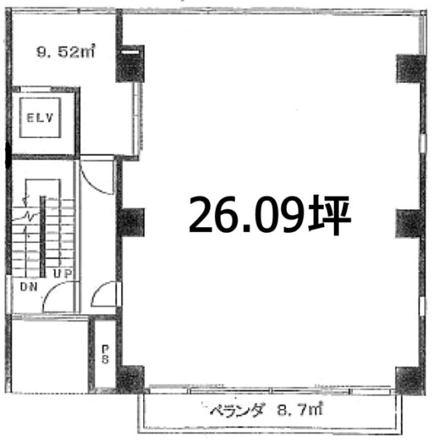 NISIビル4F 間取り図