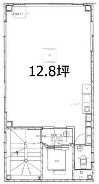 松戸ビル1F 間取り図